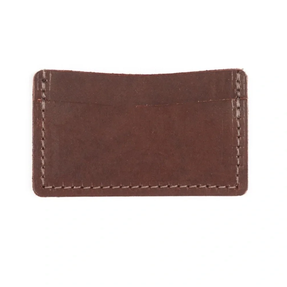 Rustico Single Track Brown Leather Wallet
